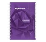 Répertoire reliure intégrale 7000 A5 180 pages petits carreaux 70 g - Assortis
