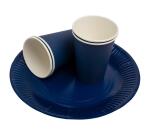 20 round cardboard plates, Ø 23 cm