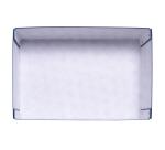 Cajas de almacenamiento NeoDeco - 35x51,5x16 cm, A3+ - Azul de Francia