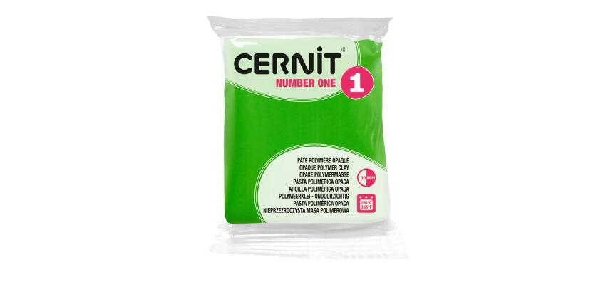 Cernit n°1 56 g Vert clair - Vert clair