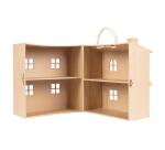 Maison de poupée 25x24x27cm - Kraft