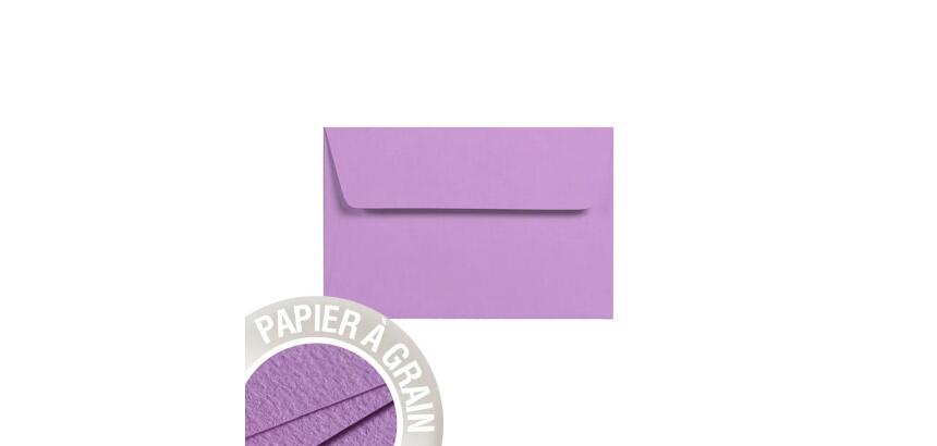 Paquet de 5 enveloppes Grain de Pollen 90x140mm 120g/m²