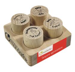 Tampons, Appréciations - Marron