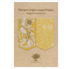 Jardin des Sens, Set de 2 marque-pages magnétiques 7,5x4 cm, ass.