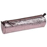 CÉLESTE CUIR Trousse ronde Ø5,5x22 cm Lazer Alba