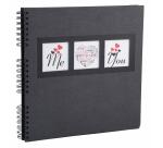 Álbum de fotografías para boda ME & YOU 32x32 cm - 360 fotos 60 páginas - Negro