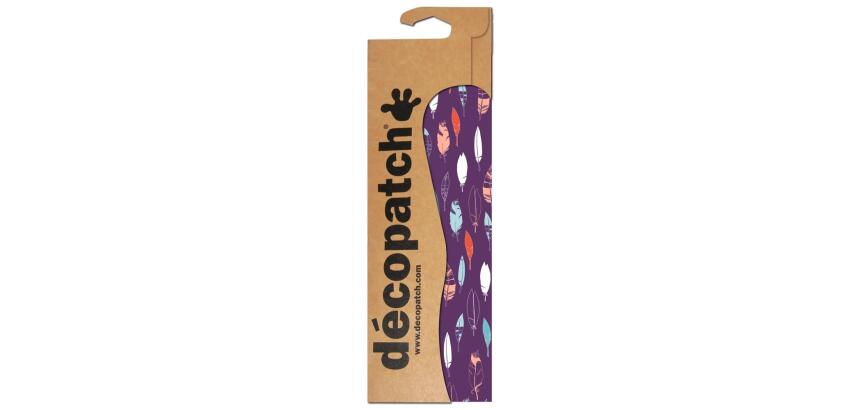 * Pochette 3 Feuilles Identiques Ref 694 - Violet