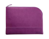 Rhodiarama pochette zippée en simili cuir - taille L (21x28 cm) - Violet
