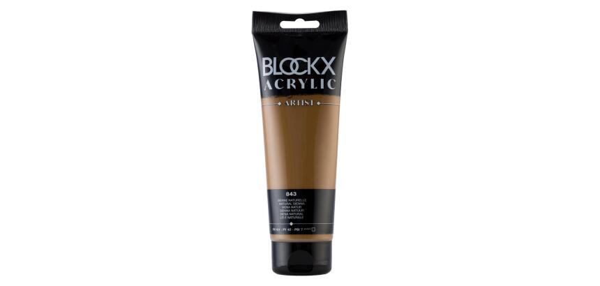 Peinture acrylique fine tube 250ml - Sienne naturelle