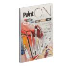 Paint'ON n°6 bloc collé 24F A5 250g assorti 6x4F - Assortiment