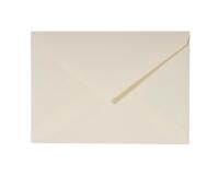 20 enveloppes 162x229mm Vélin pur coton gommées - Crème