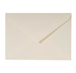20 enveloppes 162x229mm Vélin pur coton gommées - Crème