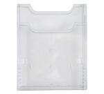 Distributeur de prospectus vertical A4 - Cristal