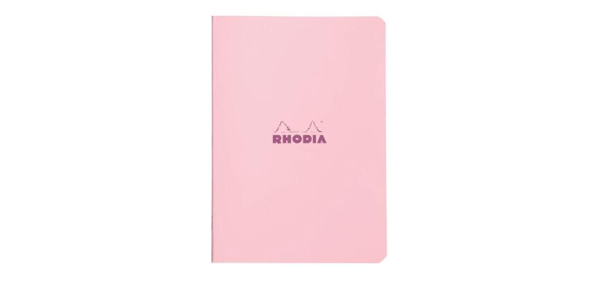 Rhodia geniet schrift Colors Roze 14,8x21 cm - Roze