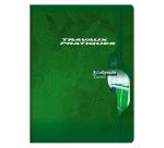 Cahier Travaux Pratiques piqué 7000 24x32 cm 96 pages grands carreaux 70 g + uni 90 g - Assortis