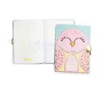 Journal intime fourrure, Oiseau - Rose