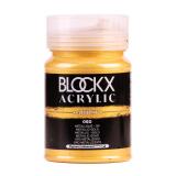 Peinture acrylique fine pot 500ml - Or métallisé
