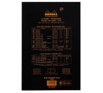 Bloc agrafé No. 20, format A4+, Seyès