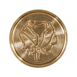 PASTILLE LAITON SUR BROCHE 24mm