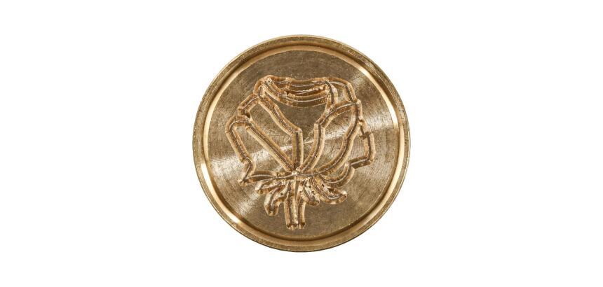 Pastille laiton sur broche 24 mm