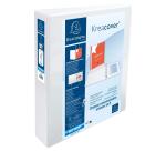 Classeur PP personnalisable Kreacover - 4 anneaux en D 50mm - A4 maxi - Blanc