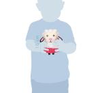 * Little Couz'In, Léontine le mouton - Blanc