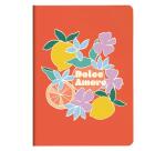 Dolce Amore, Carnet cousu fil A5 14,8x21 cm, 64 pages, ligné, ass.