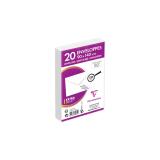 Paquet de 20 Enveloppes de Visite Blanches 90x140mm - Gommée - 120g/m2 - Blanc