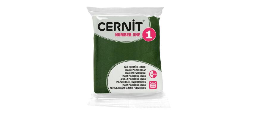 Cernit n°1 56 g Olive - Olive