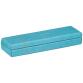 Rhodiarama plumier simili cuir italien 21x5,5x3 cm - Turquoise