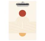 Terracotta, Porte-bloc 23 x 33 cm