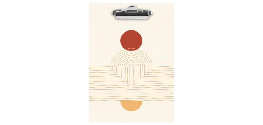 Terracotta, Porte-bloc 23 x 33 cm