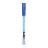 DARWI Marqueur Peinture sur Cuir Pointe Conique Fine 2mm - Bleu