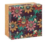 Frida Kahlo, Set de 3 boîtes gigognes carrées 25x25x12 cm, 20x20x11cm, et 16x16x10 cm