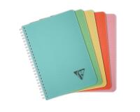 Carnet reliure intégrale Linicolor ESSENCE A5 180 pages ligné couverture plastique polypropyène rainuré - Assortis