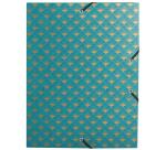 Boîte de classement dos 40mm carte lustrée 600g/m2 Néo Déco - Couleurs assorties