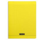 Cahier piqué 8000 POLYPRO 24x32 cm 96 pages grands carreaux 90 g - Assortis