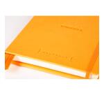 Rhodia Goalbook Hardcover Notebook - Dot - 120 Sheets - 90gsm - Orange|