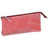 Ruby DAIM Pochette 2 compartiments 22x11 cm Rouge brillant