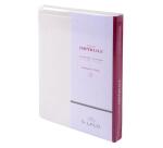 Ensemble 10 cartes + 10 enveloppes C6 Toile Impériale, sous sachet - Blanc