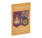 Frida Kahlo, Set de 2 marque-pages magnétiques 10,5x15,5cm