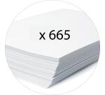 Classeur à levier cartonné Exacompta A4 - Dos 7 cm