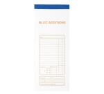 Bloc Addition 50 feuillets autocopiants numérotés en dupli - Format 9 ,1x22,5 cm