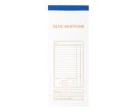 Bloc Addition 50 feuillets autocopiants numérotés en dupli - Format 9 ,1x22,5 cm