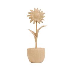 Tournesol en pot - Kraft