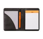 Rhodiarama livret porte-bloc N°11 pour bloc ou carnet format A7 - Noir
