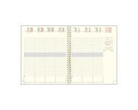 Recharge semainier SAD 22S 18.5 x 22.5 cm Septembre 2025 à Décembre 2026-16 mois.