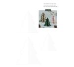 PAPIERS IMPRIMÉS, Bloc de 20 feuilles à motifs 160g/m2 au format A4 (21x29,7cm) + 1 idée créative - Noël cosy - Multicolore