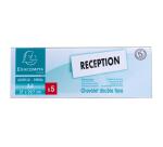 Lot de 5 chevalets double face horizontal A4 - Cristal