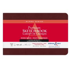 Alpha Series carnet souple 46F 21,6x14cm 150g - Blanc